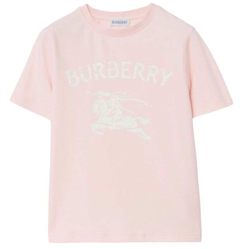 Burberry Kids T Shirts Crew Neck Moderate