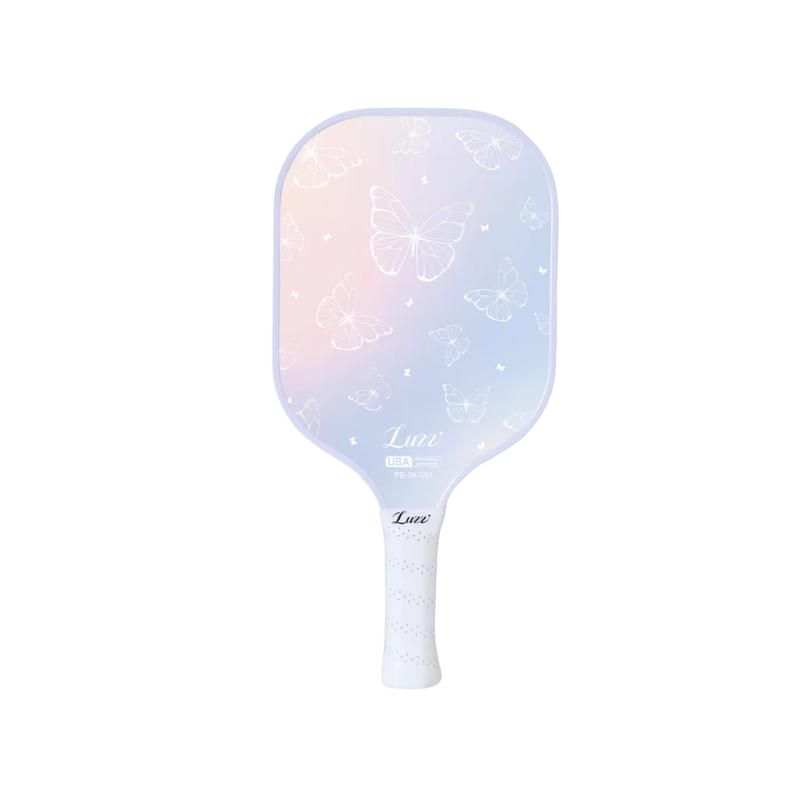 LUZZ PICKLE Pickleball Paddles Carbon Fiber Unisex Pink Purple