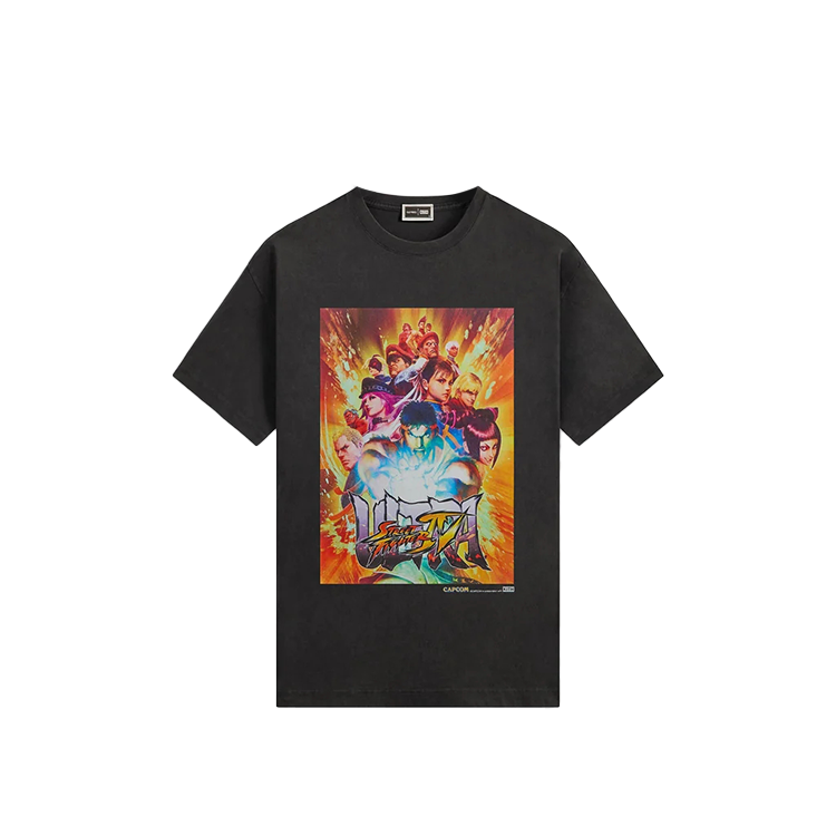 KITH x Capcom FW25 Street Fighter IV Ultra Vintage Tee T Shirt Men's
