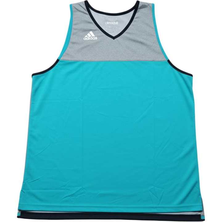 Adidas Adidas Basketball Jersey Men's Gray/Blue