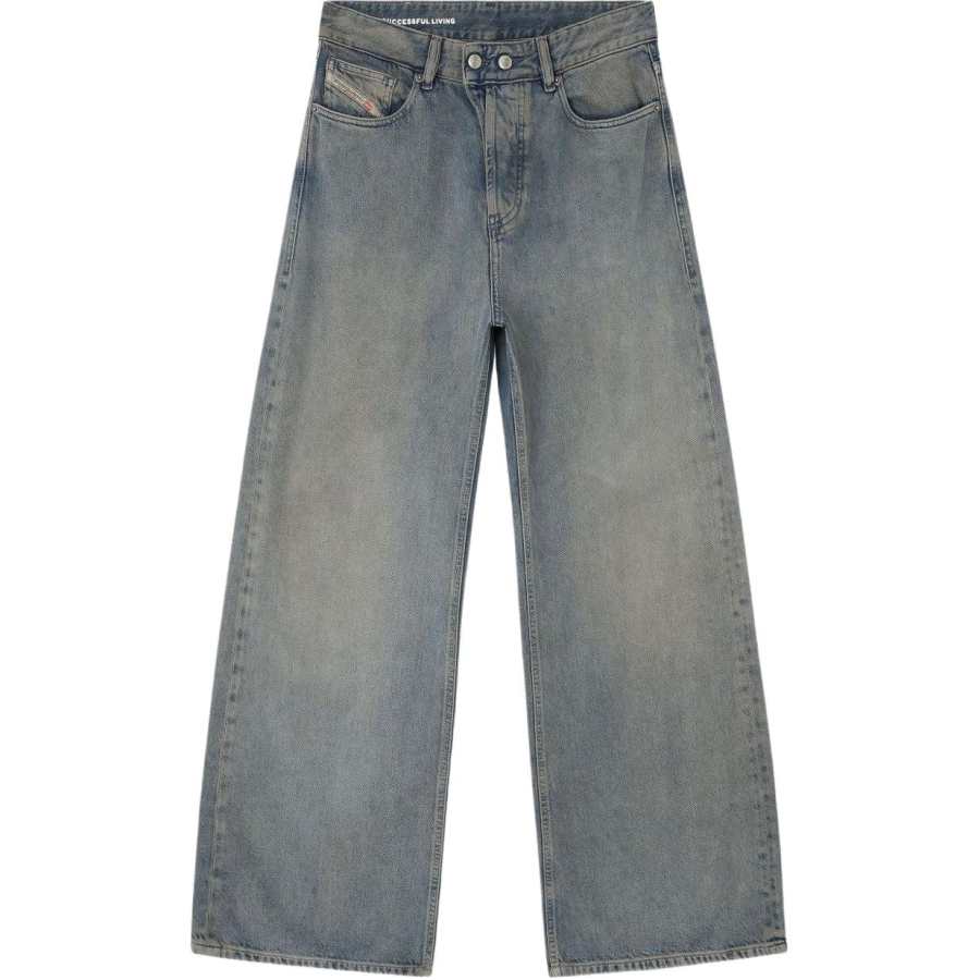 Diesel D-Sire 09n24 low waist wide leg jeans