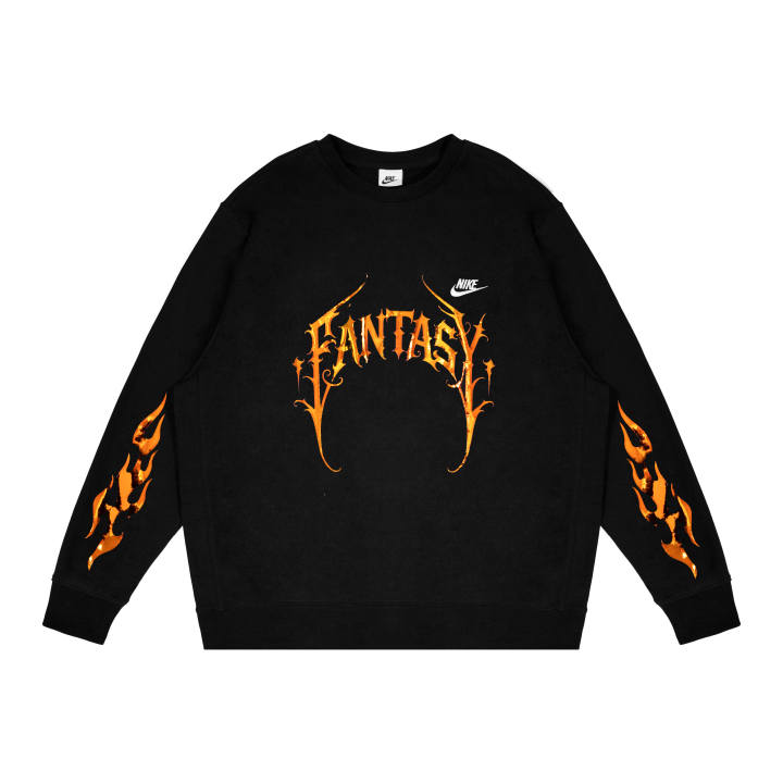 Nike Nike Sweatshirts Unisex Black Crew Neck Moderate Regular
