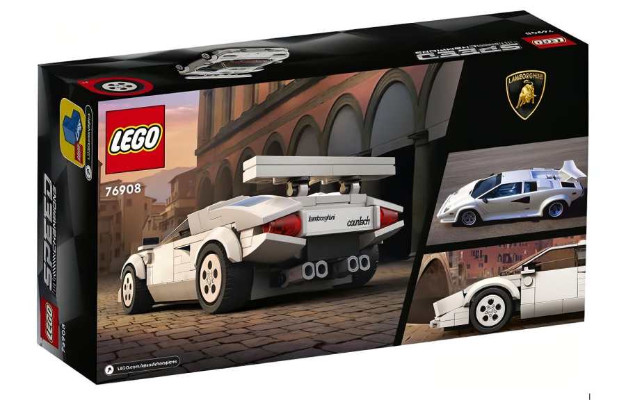 LEGO LEGO Lamborghini Countach Building Blocks 76908
