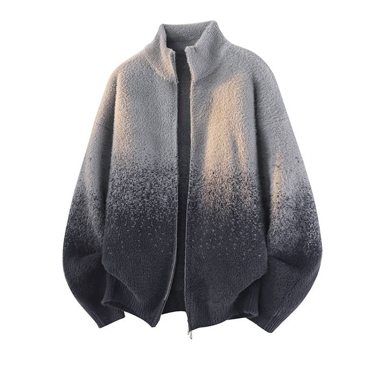 X1617 Knitwear Unisex Stand Collar Moderate