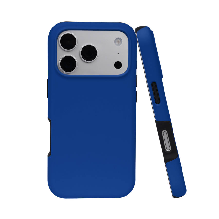 Keshami Keshami PC Material Anti Drop Style/Half Bag Style With Magnetic Matte Hard Shell Solid Color Klein Blue Phone Cases