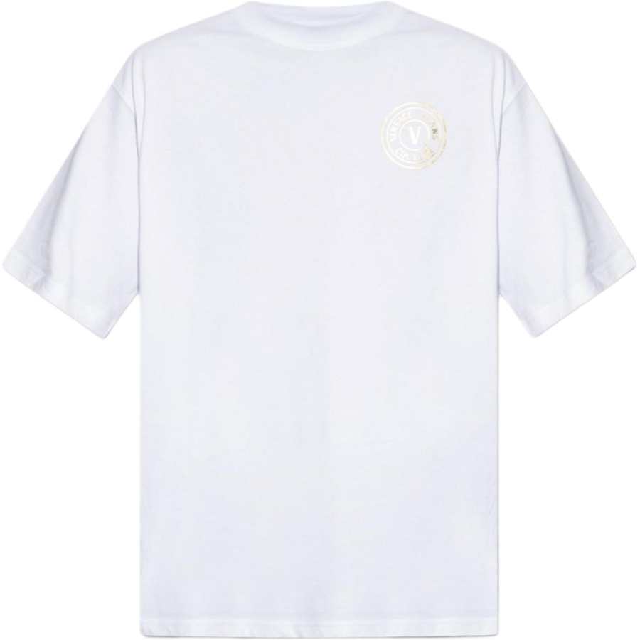 VERSACE JEANS Couture V Emblem Crewneck T Shirt