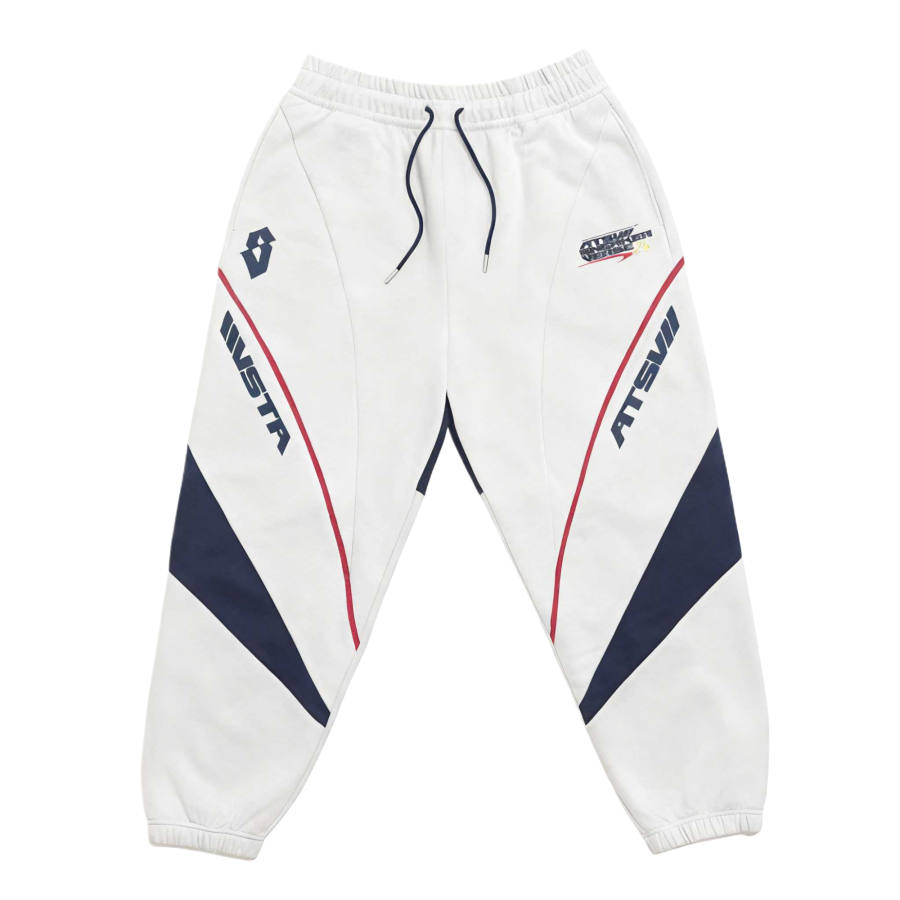 ANTA SNEAKERVERSE Knitted Sweatpants Unisex White Mist Gray