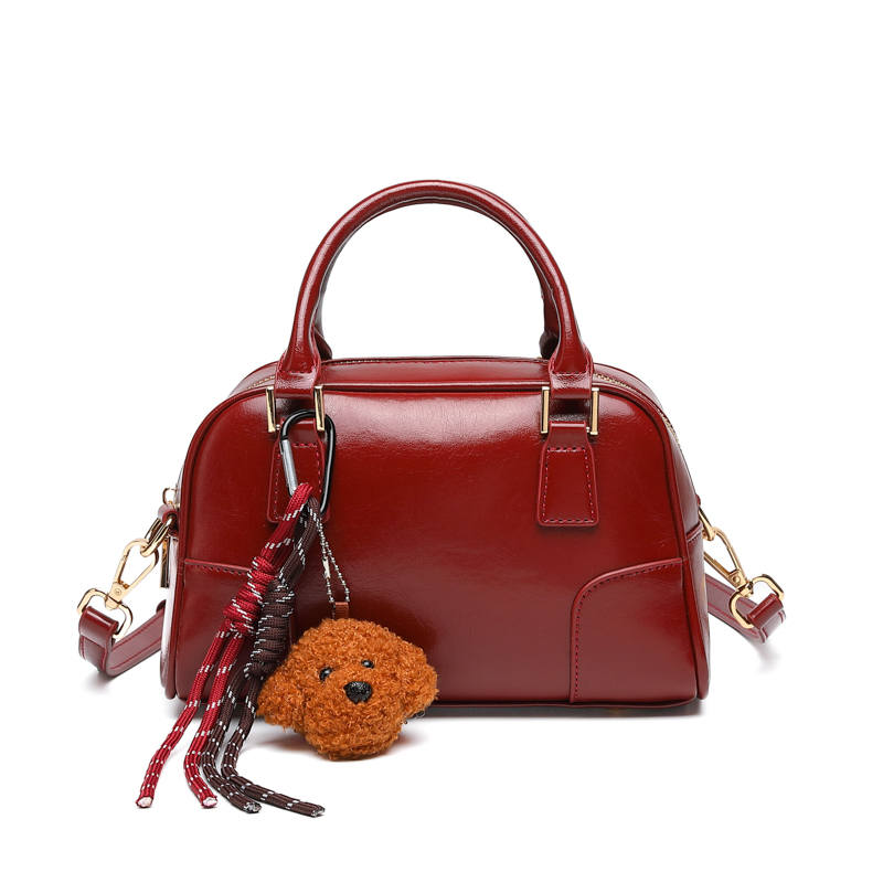 PAYOT Synthetic Leather Handbag Regular Women's Burgundy