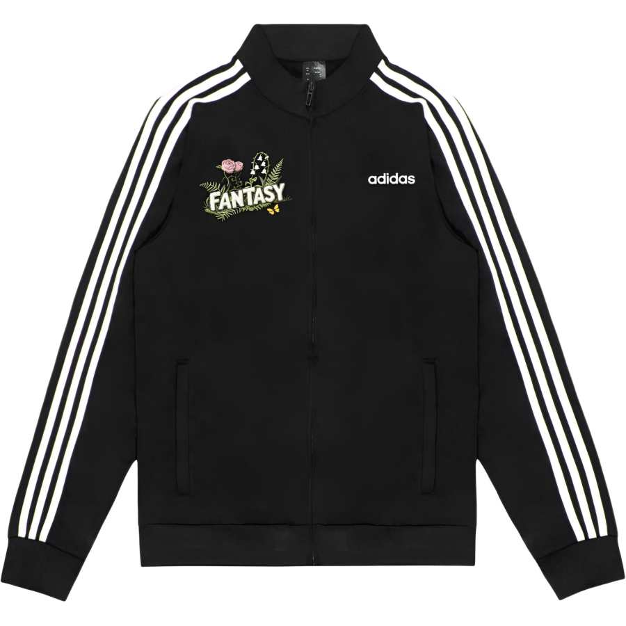 Adidas Adidas Jackets Unisex Black Stand Collar Moderate Other