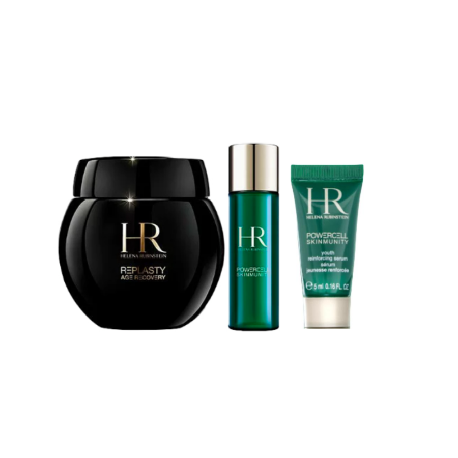HELENA RUBINSTEIN Black Bandages Face Cream+Green Gem Repairing Serums Cream Sample Skincare Sets