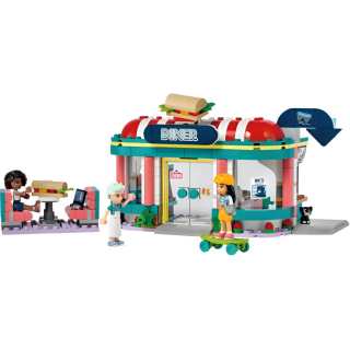 LEGO Good Friend Heart Lake City Center Dining Room Plastic Building Blocks 346pcs 41728