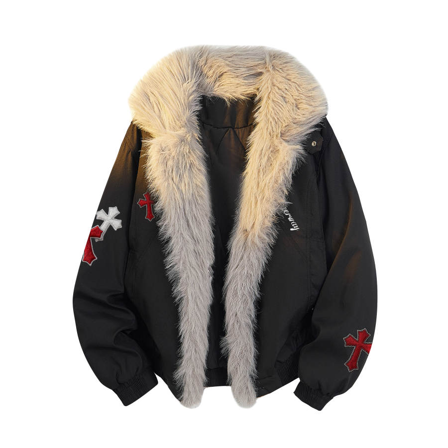 DEERWAY DEERWAY Puffer Jackets Unisex Stand Collar Thickened Puffer Jacket