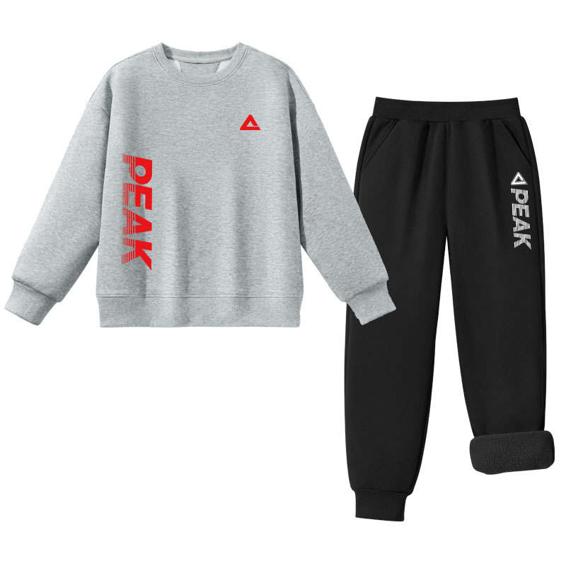 PEAK Kids Casual Sportswear Crew Neck Moderate
