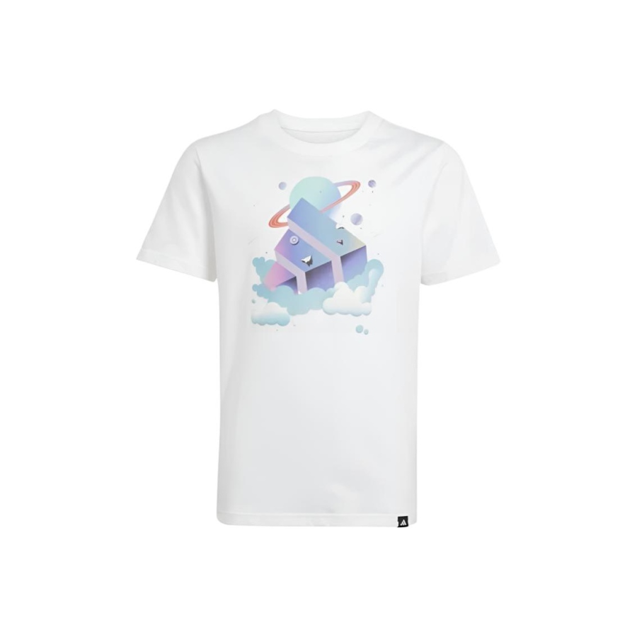 Adidas Adidas Kids T Shirts Crew Neck Moderate