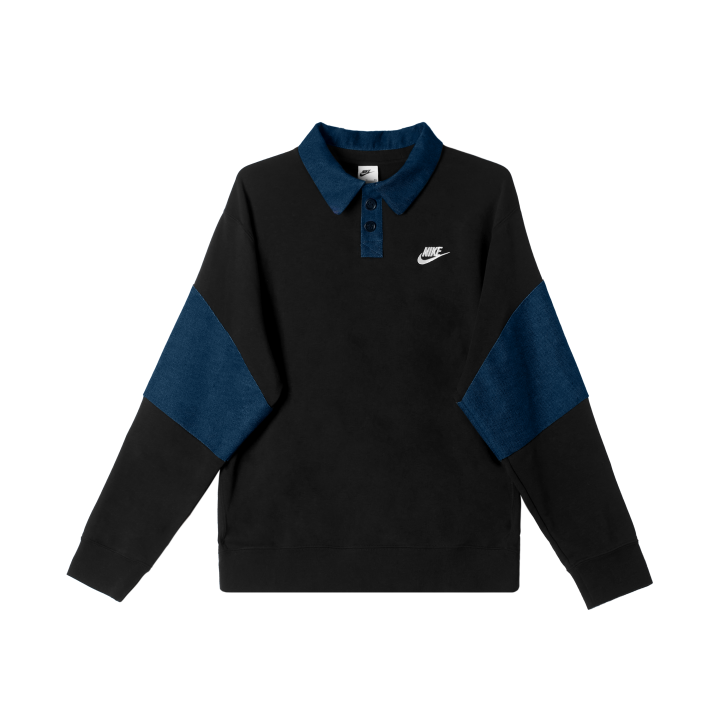 Nike Nike Sweatshirts Men's Black Stand Collar Moderate