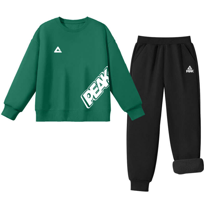 PEAK Kids Casual Sportswear Crew Neck Moderate