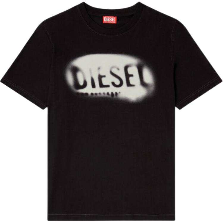 Diesel T-Adjust-V2 Faded Logo T-Shirt