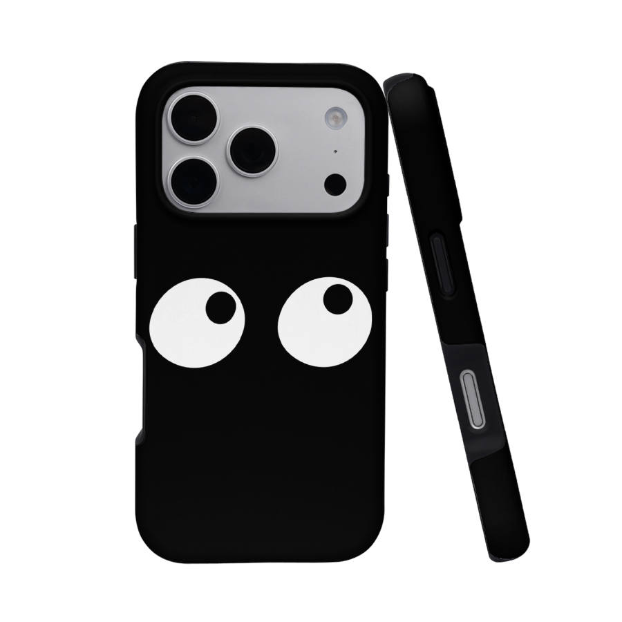 Keshami PC Material Anti Drop Style/Half Bag Style Magnetic Direct Eyes Phone Cases
