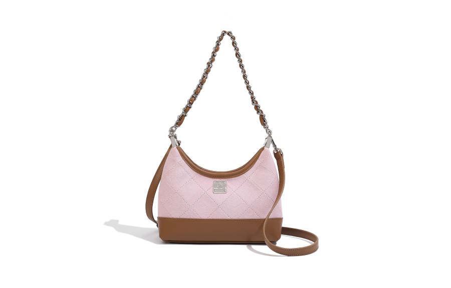 Sanrio Hello Kitty Pu Shoulder Bag Regular Women's Pink/Brown