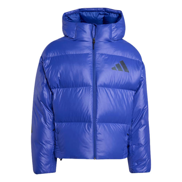 Adidas Adidas logo-print hooded jacket
