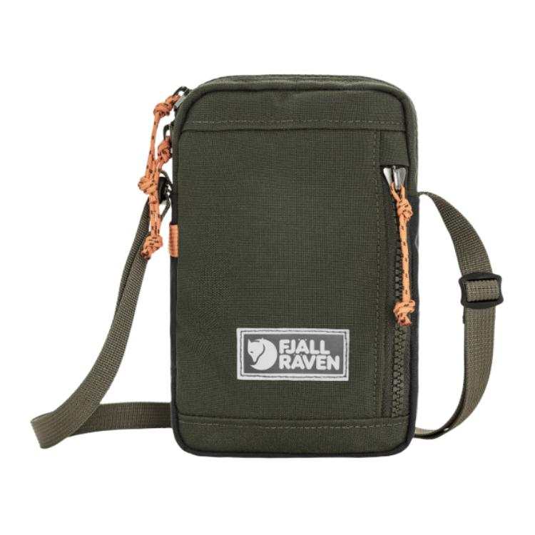 Fjallraven Polyamide Nylon Shoulder Bag, Crossbody Bag Small Unisex Forest Gray