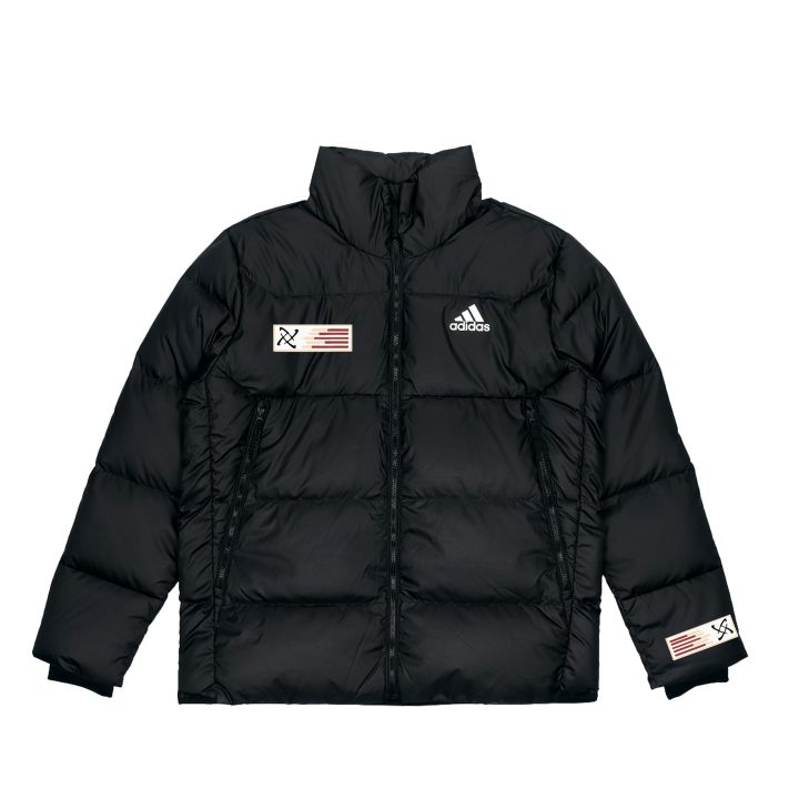 Adidas Adidas Down Jackets Unisex Stand Collar Moderate Down Jacket