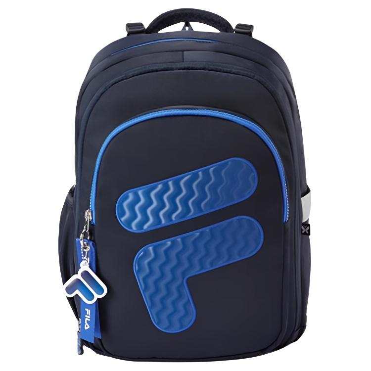 FILA KIDS Nylon Fabric Kids' Backpack Bag Regular Kids' Legend Blue