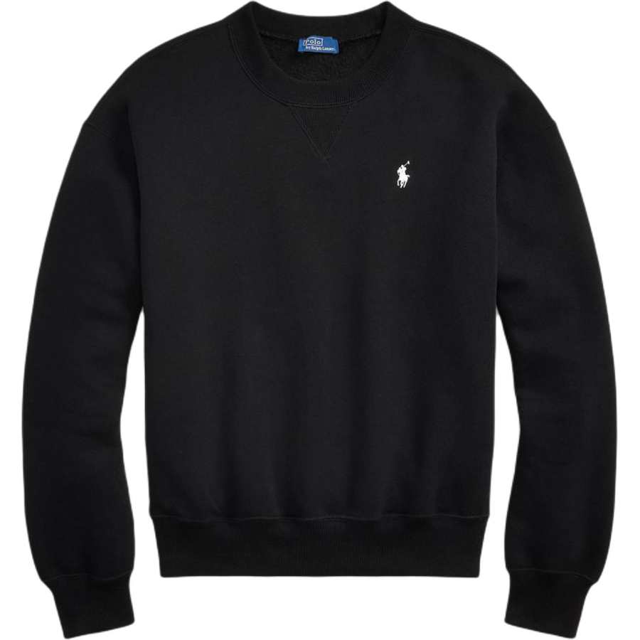 Polo Ralph Lauren Sweatshirt Loose Fit Women's Polo Black