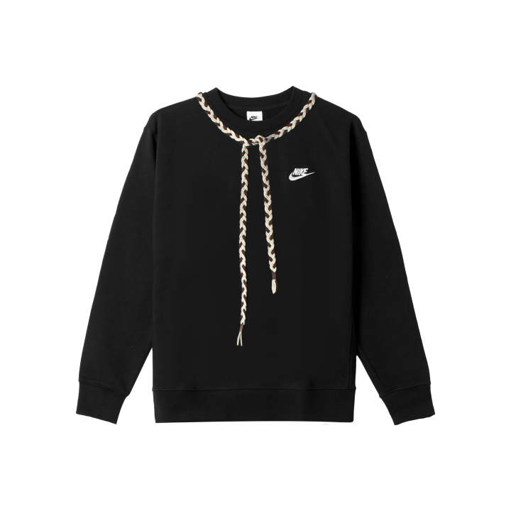 Nike Nike Sweatshirts Men's Black Crew Neck Moderate