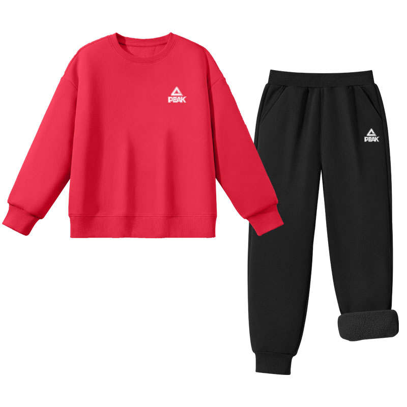 PEAK Kids Casual Sportswear Crew Neck Moderate