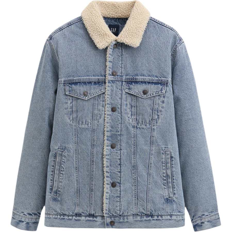 GAP GAP Denim Jackets Unisex Lapel Moderate Other