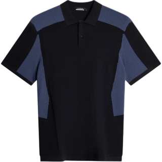 J.Lindeberg Polo Shirts Men's Marine Blue Moderate