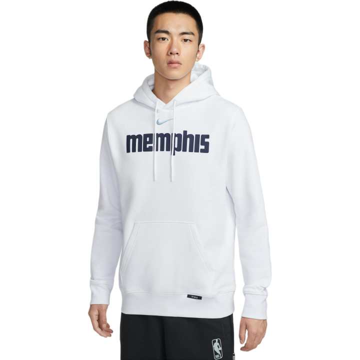 Nike Nike Sweatshirts Men's White Hooded Moderate