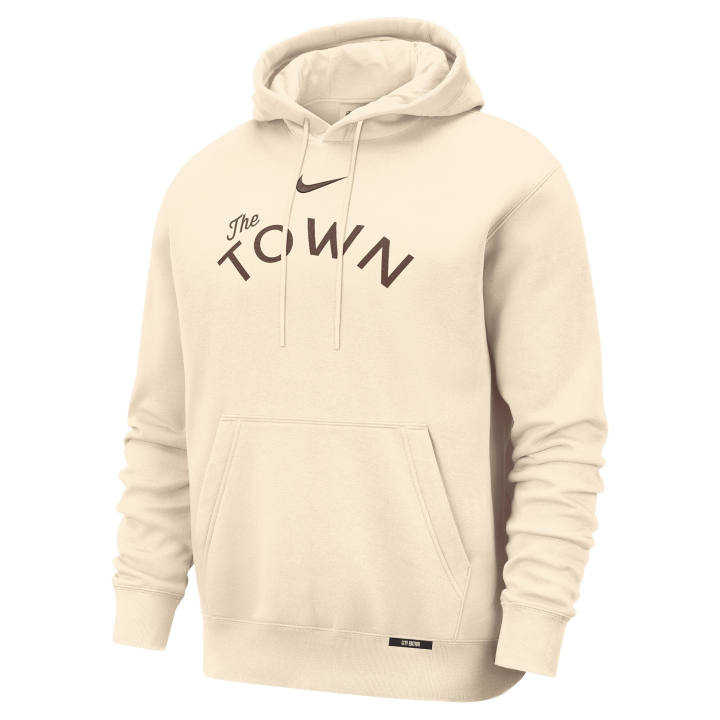 Nike Nike Sweatshirts Men's Khaki Hooded Moderate