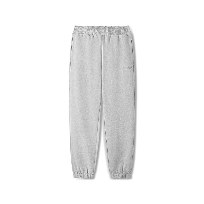 Skechers Knitted Sweatpants Unisex Light Grey