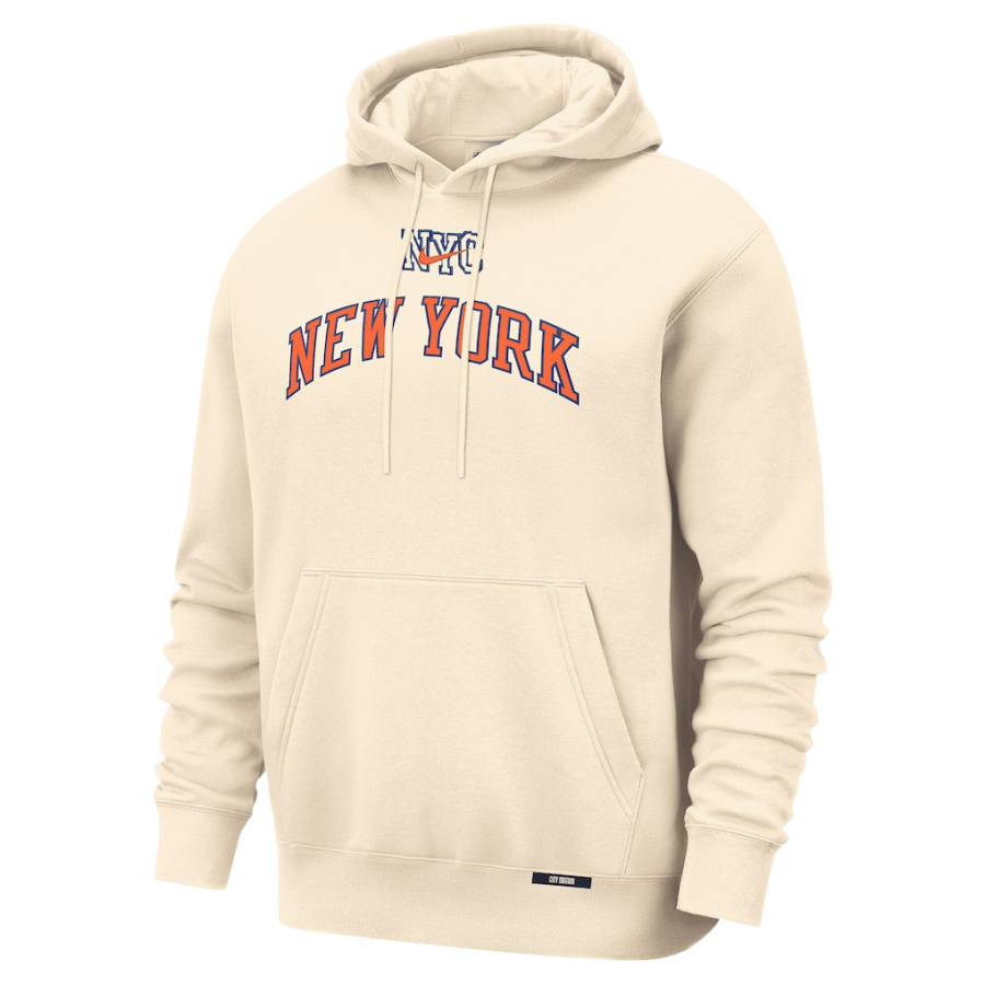 Nike Nike New York Knicks City Edition Men's Nike Basketball Club Pull Over Hoodie