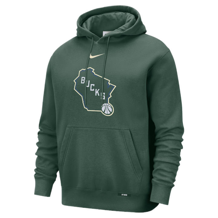 Nike Nike Milwaukee Bucks City Edition Men's Nike Club Hoodie