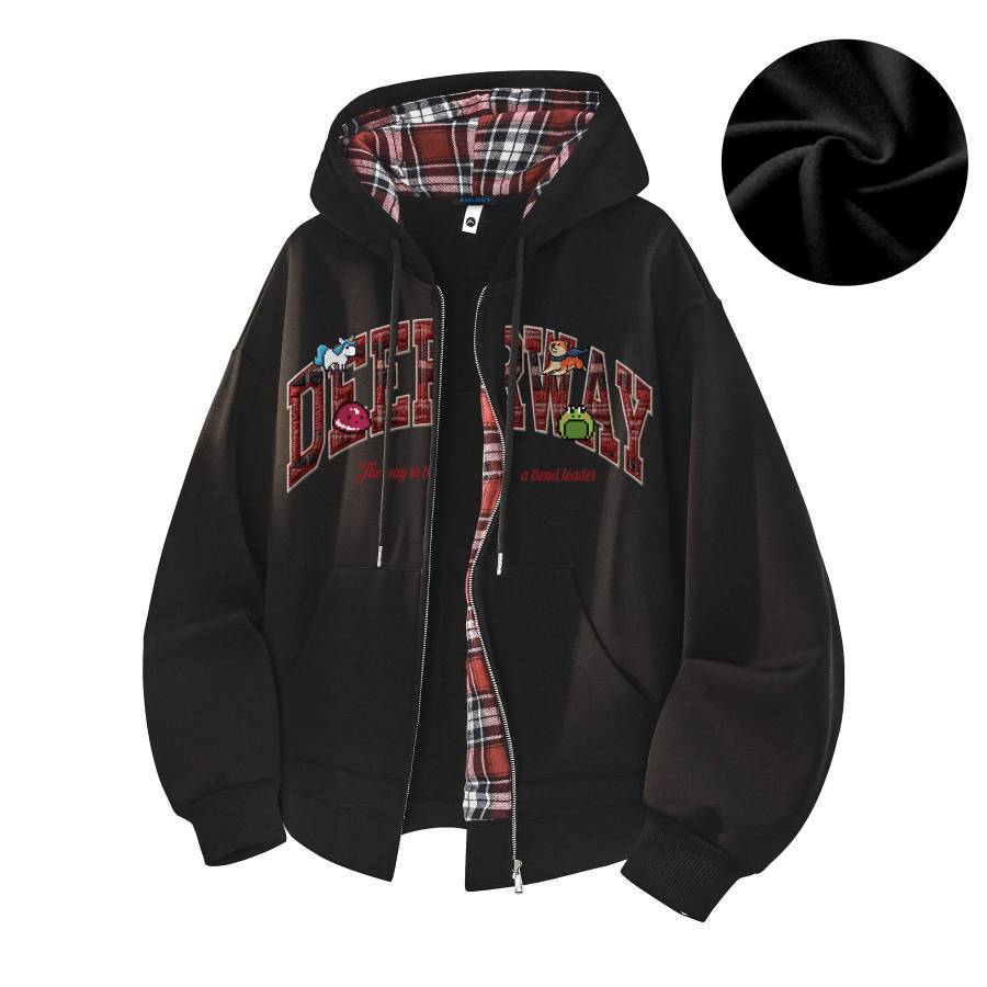 DEERWAY DEERWAY Sweatshirt Jacket Unisex