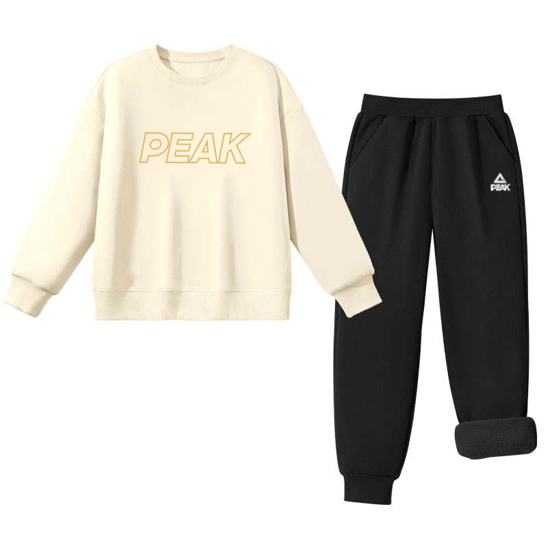 PEAK Kids Casual Sportswear Crew Neck Moderate