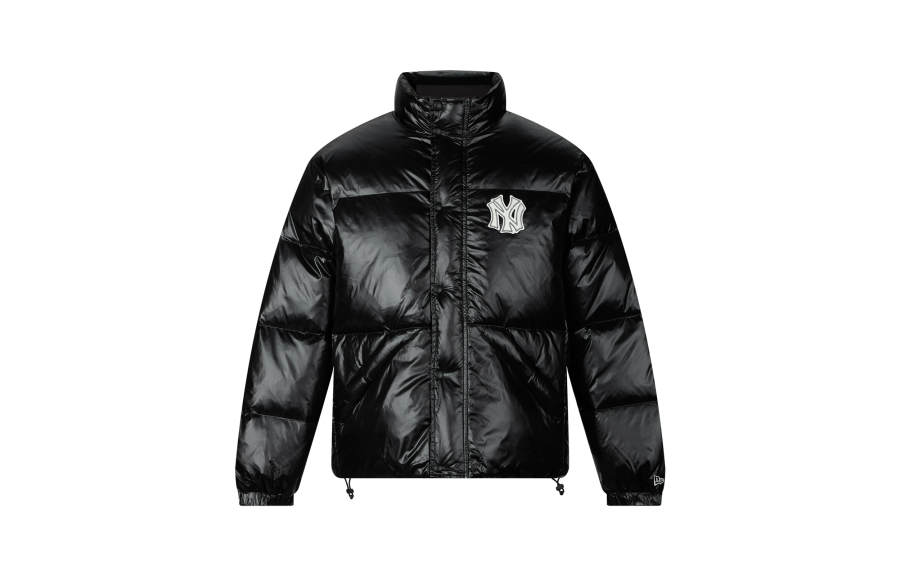 New Era Down Jackets Unisex Black Stand Collar Moderate Other