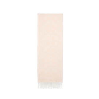 COACH Cashmere Knit Scarves Unisex Light Camel/Beige