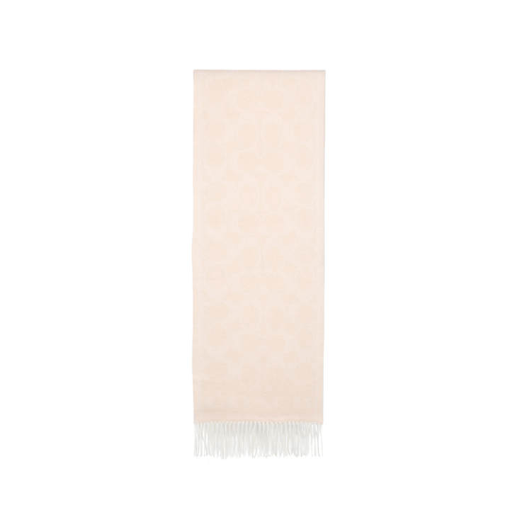 COACH COACH Cashmere Knit Scarves Unisex Light Camel/Beige