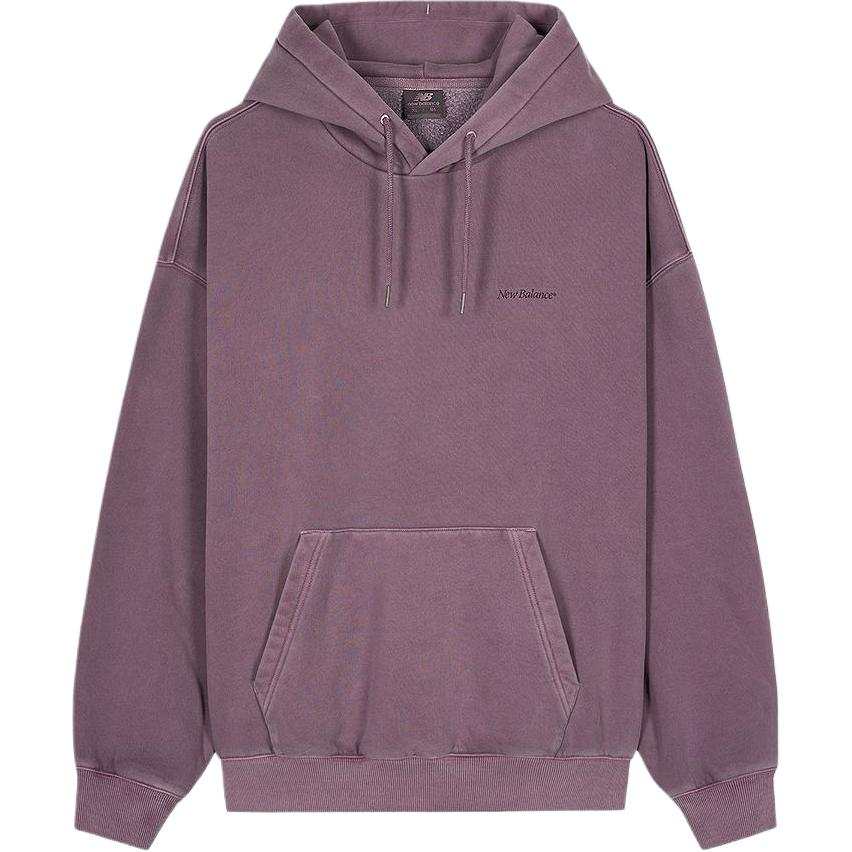 New Balance New Balance Sweatshirts Unisex Dark Purple Hooded Moderate Regular