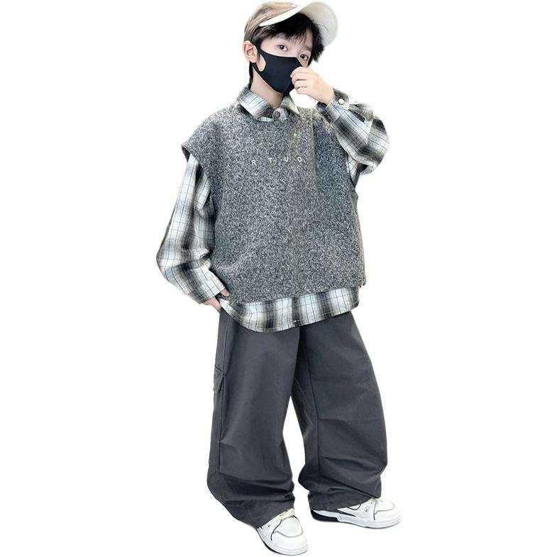 EASTERN CAMEL Kids Casual Sportswear Crew Neck Moderate