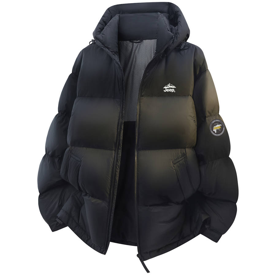 Jeep Jeep Down Jackets Unisex Hooded Thickened Puffer Jacket