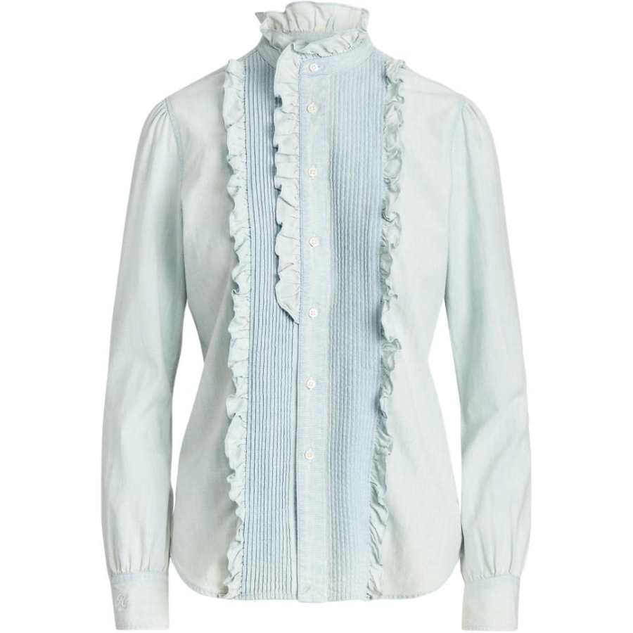 Polo Ralph Lauren Shirt Women's Light Blue & Pink Blue