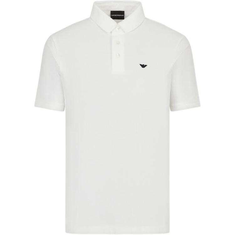 EMPORIO ARMANI SS23 Polo Shirt Men's White
