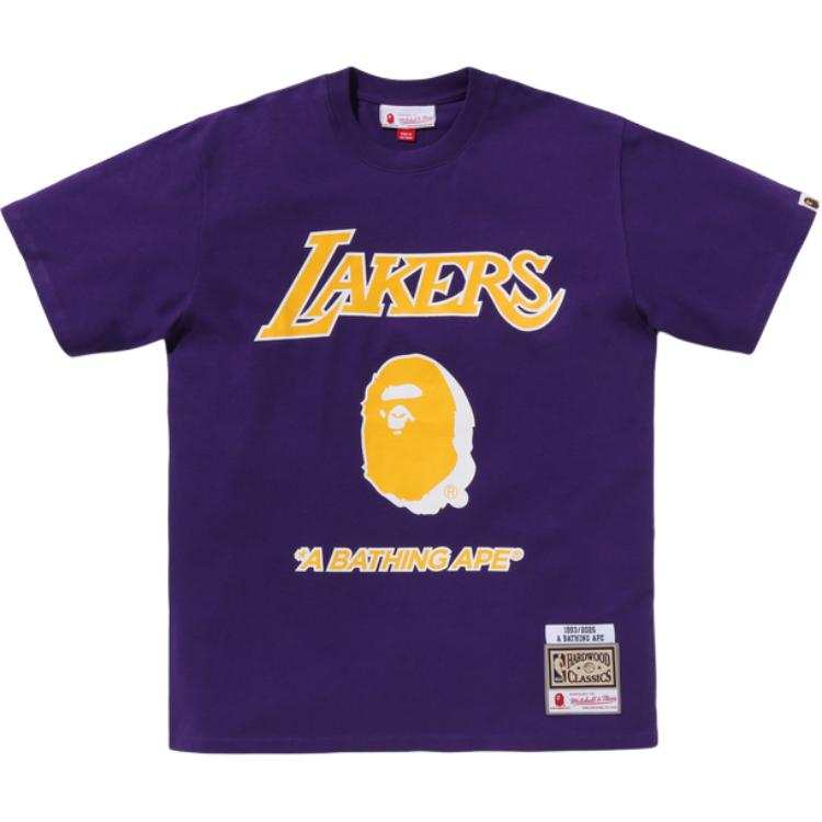 A BATHING APE x Mitchell & Ness X NBA FW25 T Shirt Men's