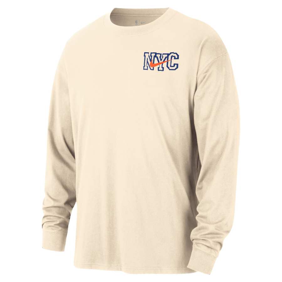 Nike Nike Nyc Knicks Essential City Edition Men's Nike Nba Long-Sleeve T-Shirt