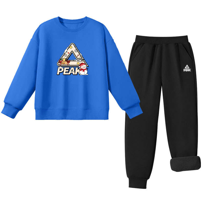PEAK Kids Casual Sportswear Crew Neck Moderate